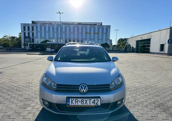 Volkswagen Golf cena 19500 przebieg: 180000, rok produkcji 2010 z Kraków małe 172